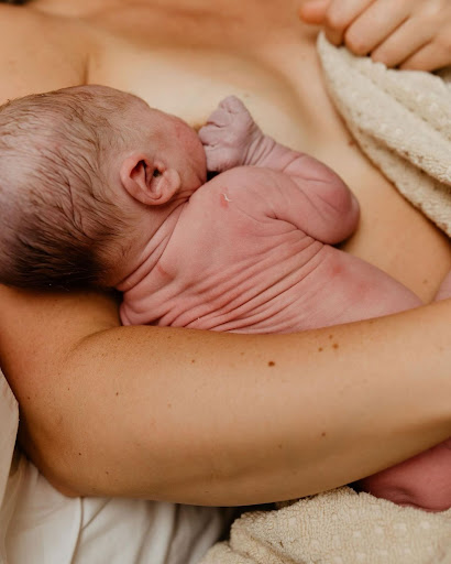 Mother and newborn